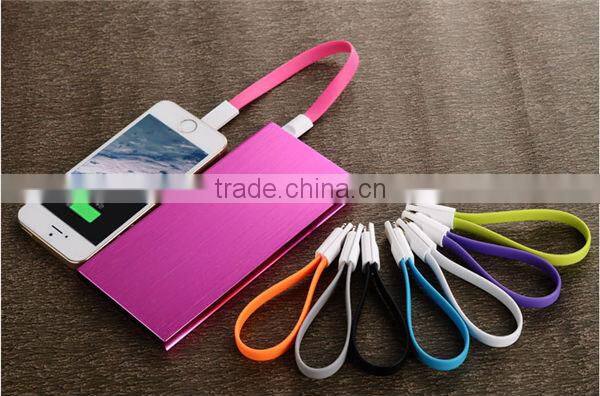 2016 New arrival best quality ultra slim aluminum metal 12000mah power bank