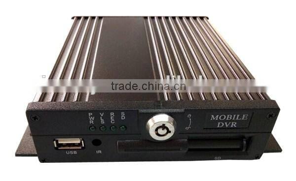 Vehicle 4ch sd card mobile dvr