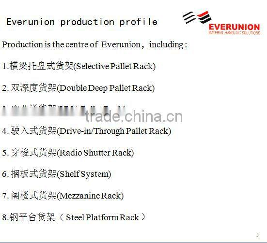 2 ton warehouse pallet rack shelf