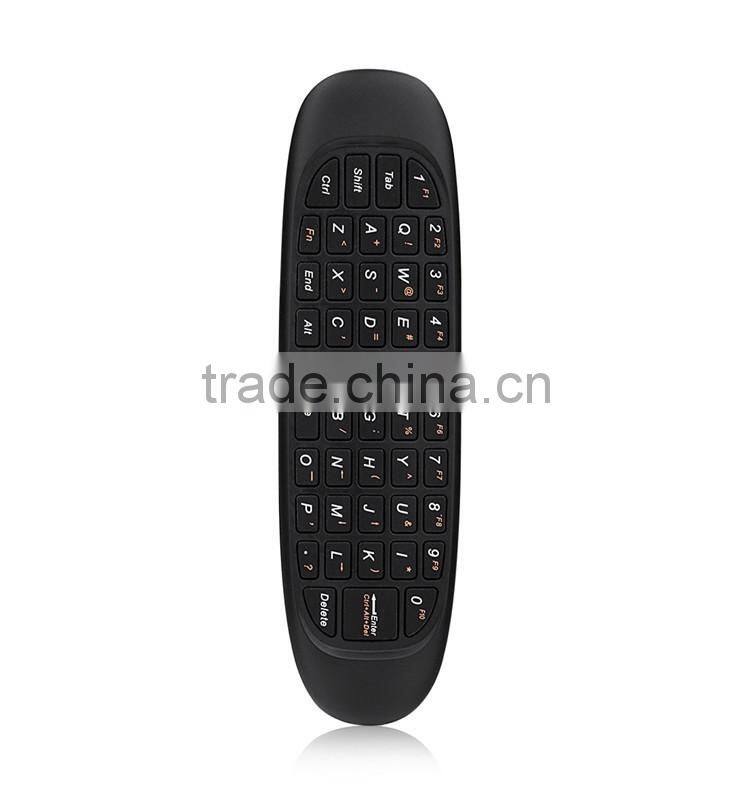 T10 Air Mouse Gaming keyboard Android Remote Control 2.4Ghz Rechargeable Wireless Keyboard For TV and PC