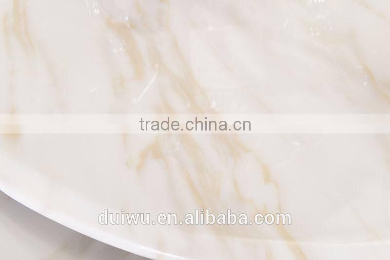 China popular dining room round marble table