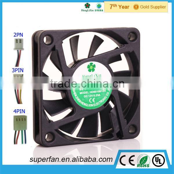 DC 6010 Hot sale 5V/12V/24V 60mm cooler fan DC fan