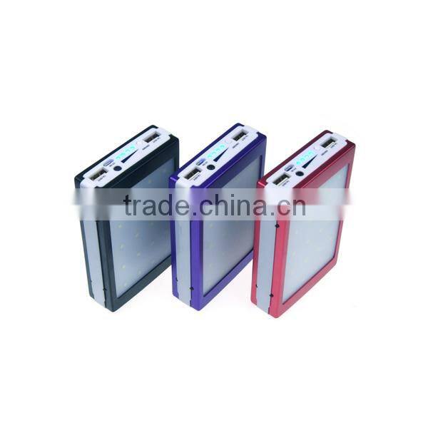 Solar charger paper , rohs solar charger instructions 6000mah colorful