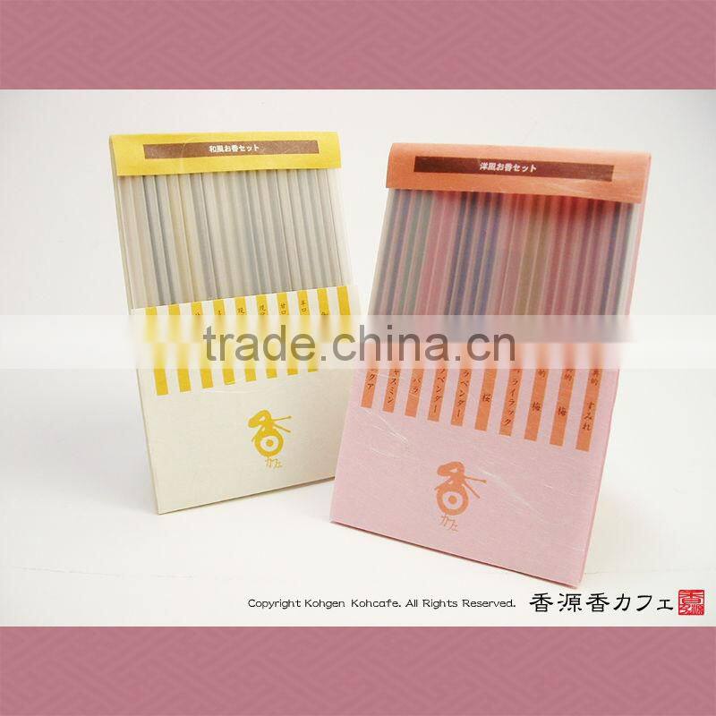 Traditional incense for gift shop made in Japan , trial kit available