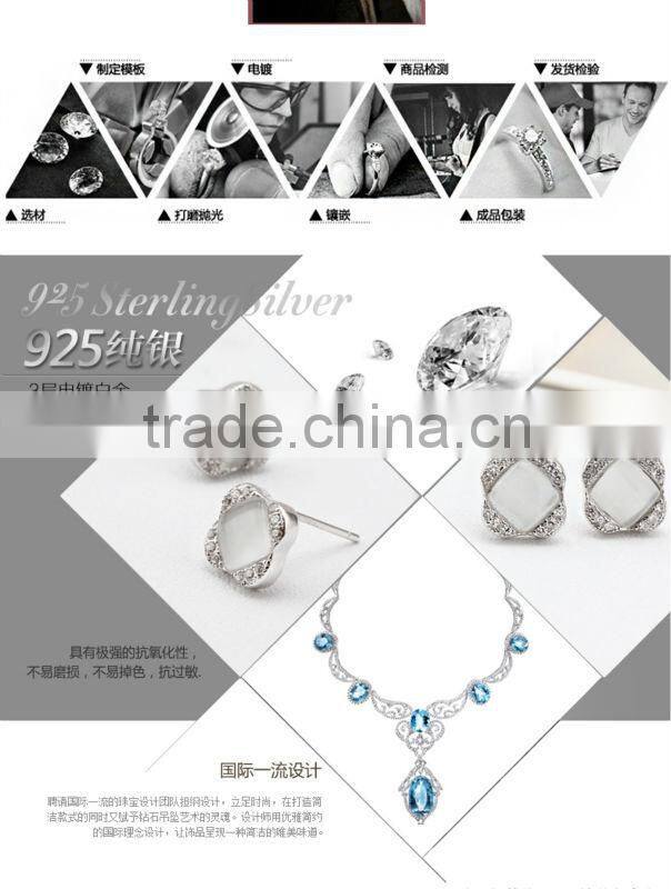 2015 new ear piercing jewelry &ouxi earringsCrystal Y20219