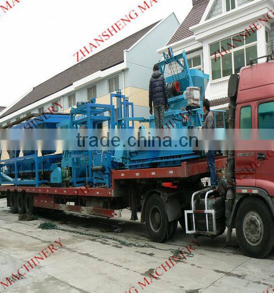 Multifunctional QT 6-15 Stone Brick Machinery With Visualization Screen