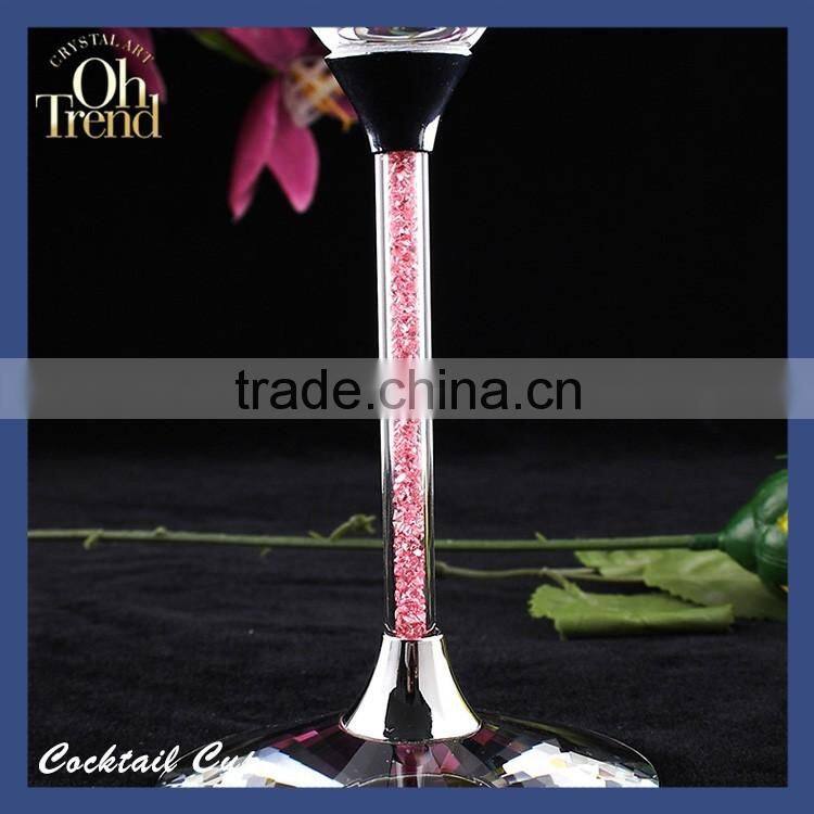 Signature Martini Glow Cocktail glass Glasses Stem For Wedding