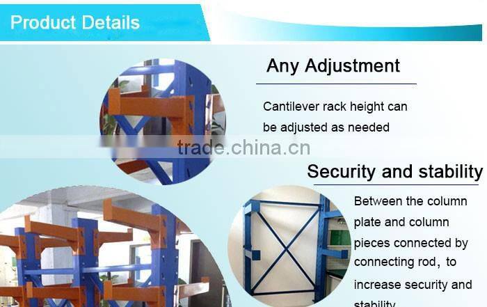 Super Heavy Duty Warehouse Cantilever Storage Rack