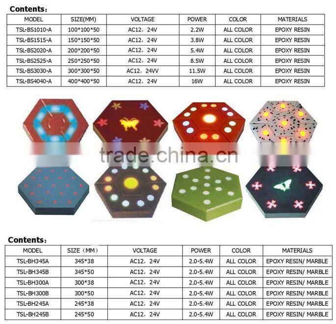 Warranty 2 years LED Floor RGB Lighting