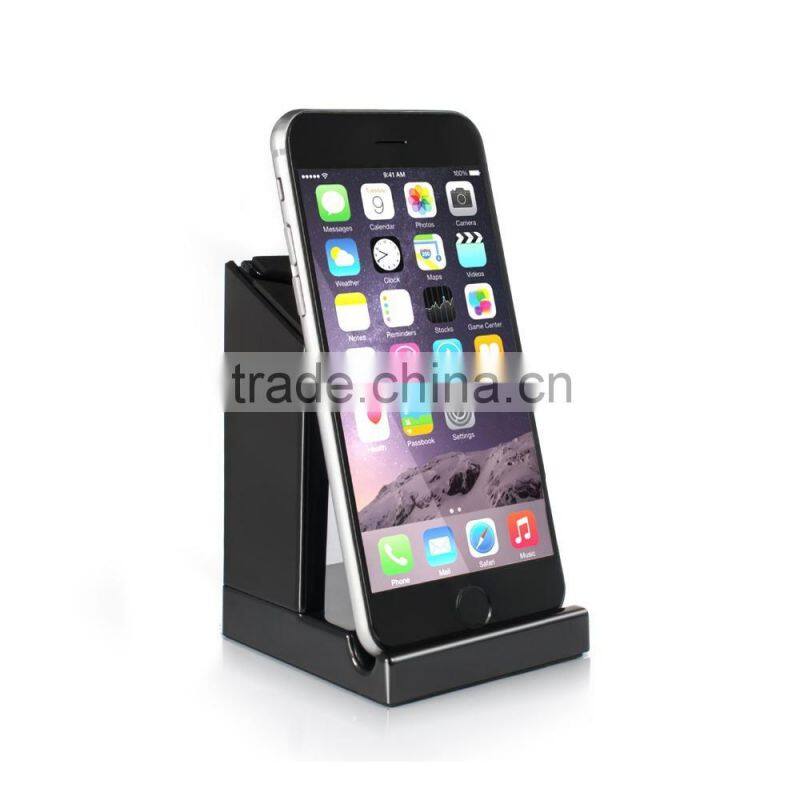 plastic stand holder for apple watch, 2 in 1 charging dock station for iphone/apple watch