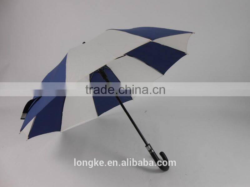 10 ribs straight shaft umbrella elegant