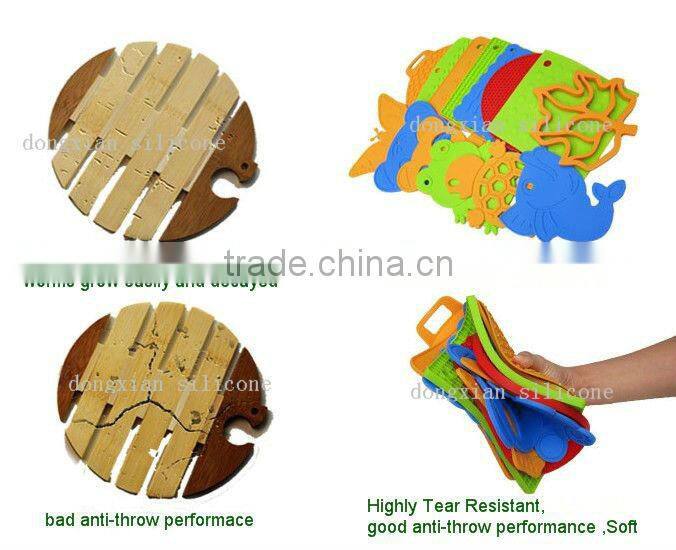 promotion gift kitckenware silicon table mat
