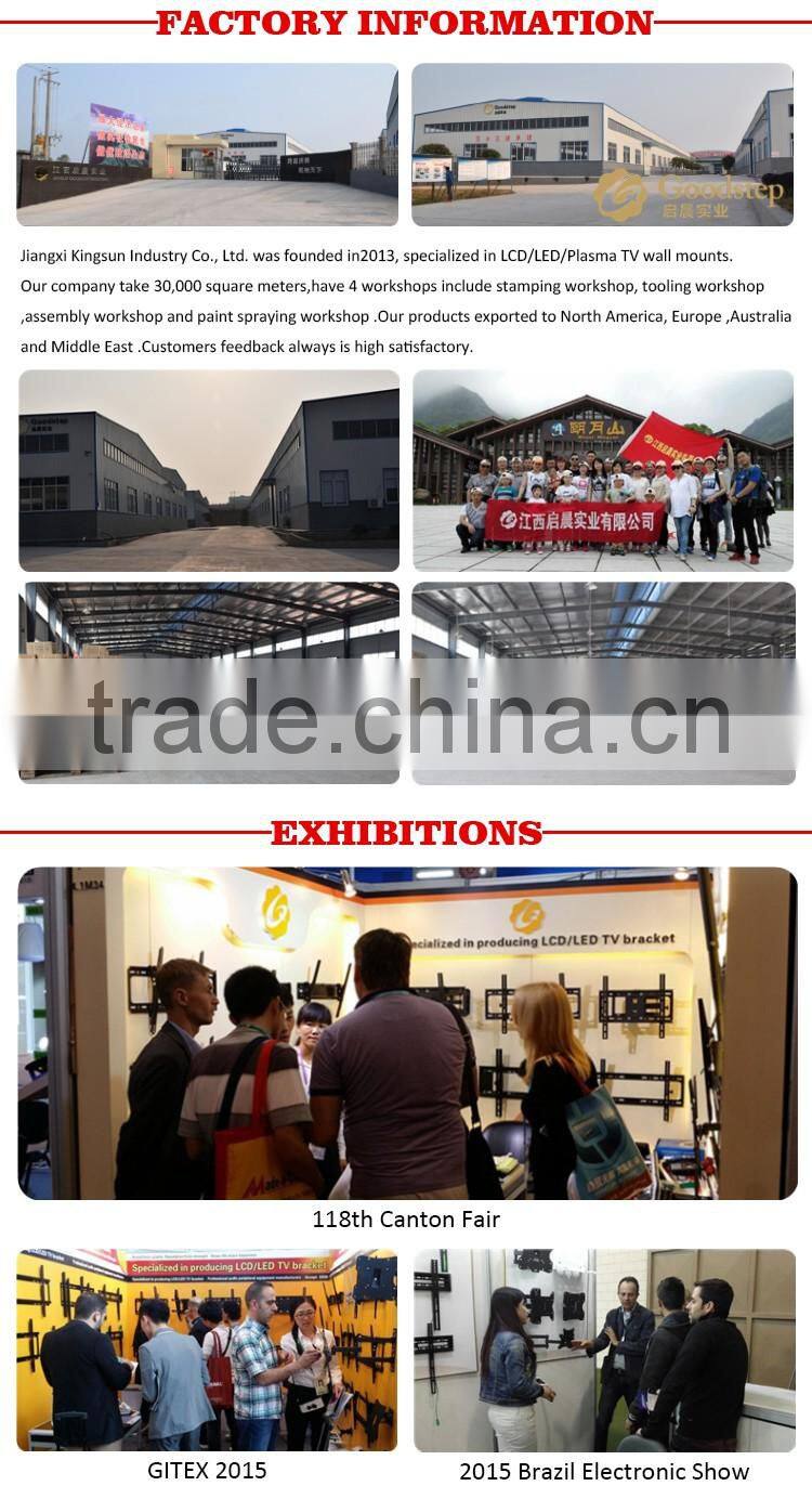 Manufacturers hot wholesale universal swivel filp up and down lcd led celing tv mount for 26" - 55" flat screen