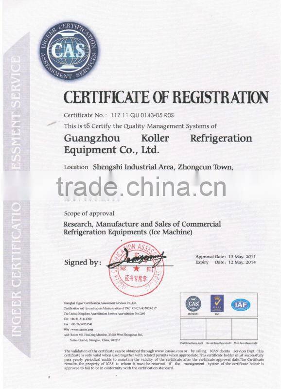 High Efficiency Direct Cooling Block Ice Making Machine for Human Consumption