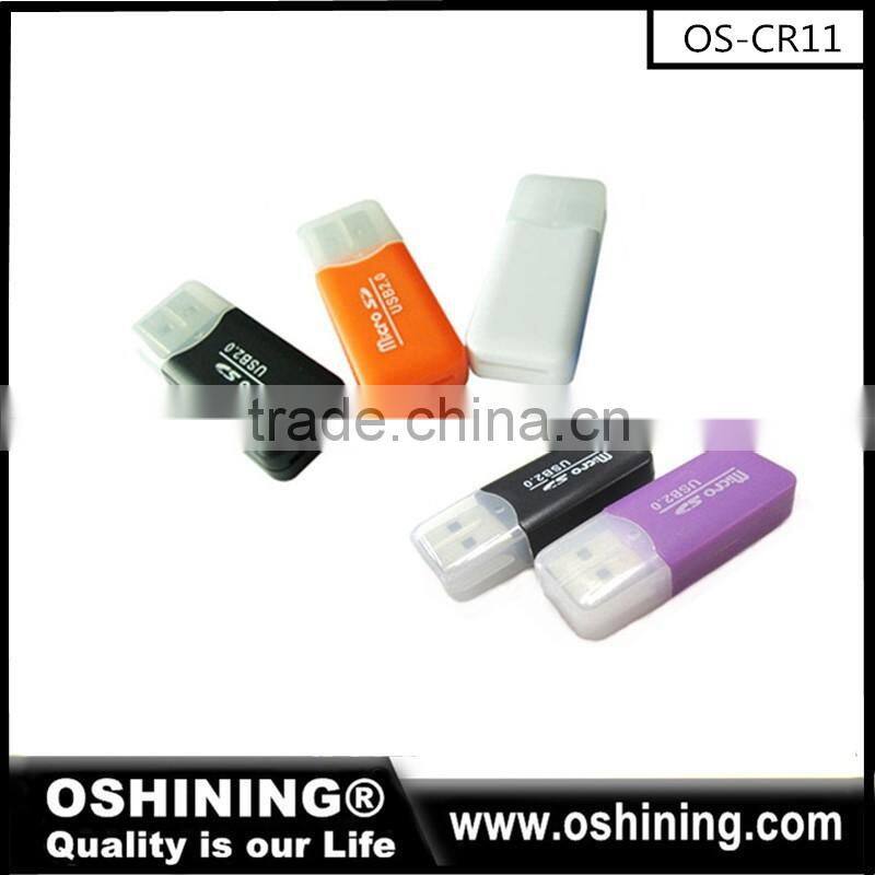 2016 best selling mini smart card reader-writer with keyring (OS-CR27)