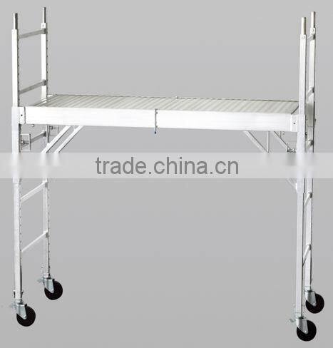Aluminum multifunctional scaffold