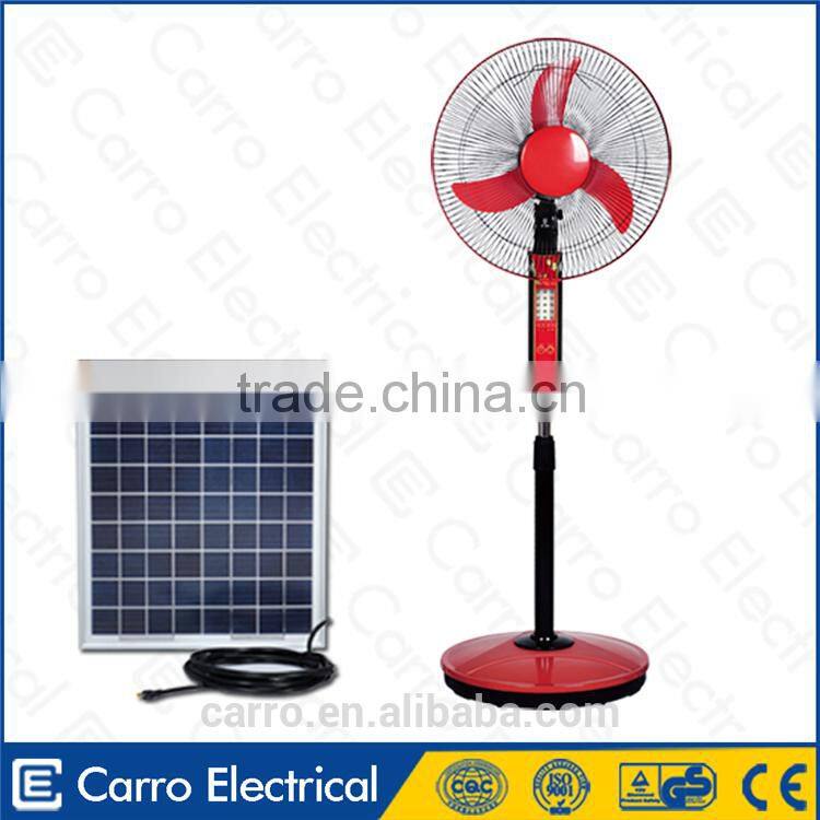 Carro Electrical 16inch 12v 15w solar house fan DC-12V16C