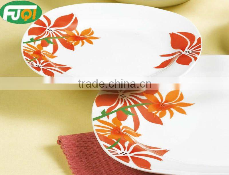 20pcs square disposable talbleware set