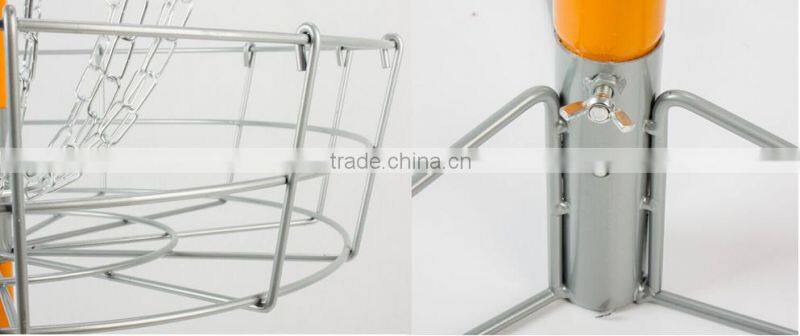 2016 professional portable disc golf basket with light weight/disc golf wholesale supplier