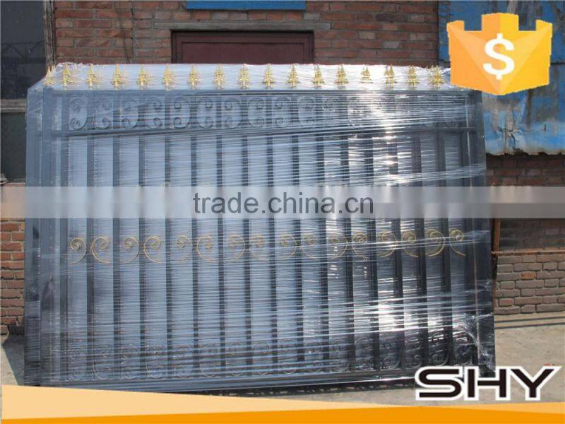 Balcony decoration wrought iron railings