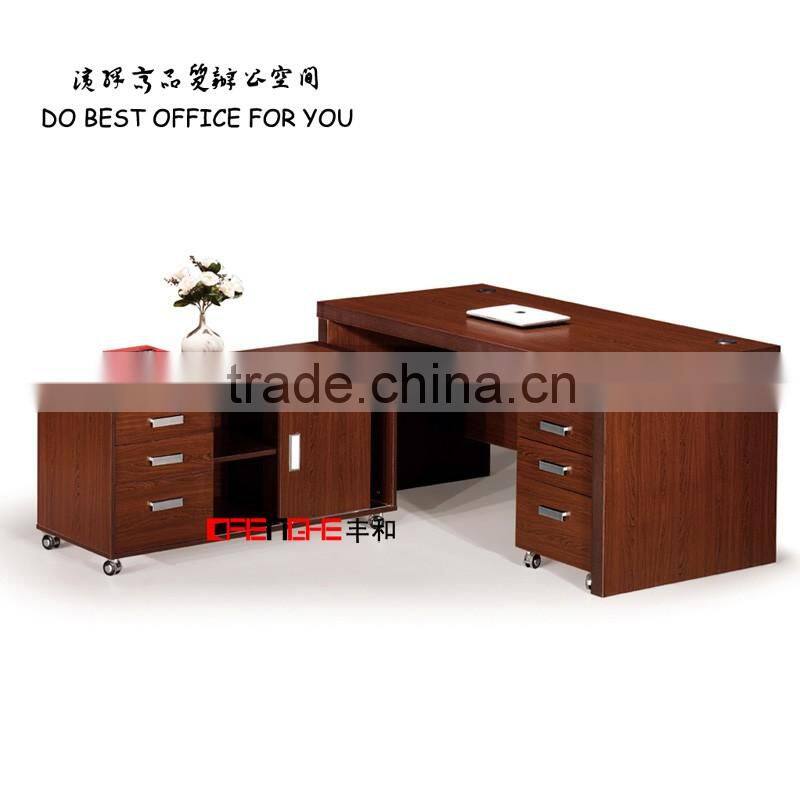 Wooden office furniture design luxury office boss table