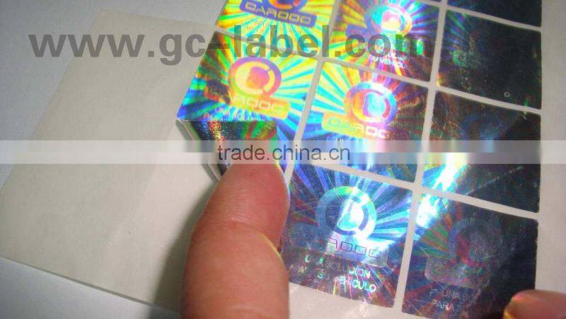 2d /3d hologram label