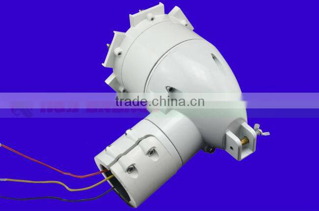 Horizontal wind generator 300w used for boat . Factory price and high quality +wind controller.