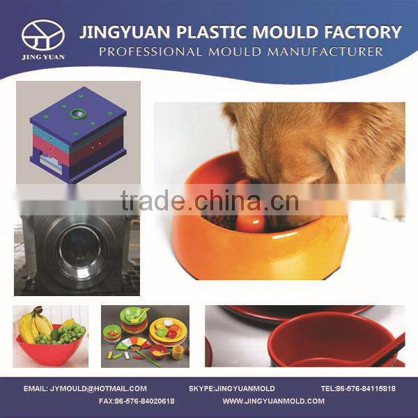 Zhejiang OEM Factory Professional Plastic Automatic Pet Feeder Moulds /Automatic Animal Feeder Bowl Injection Molds Manufacturer