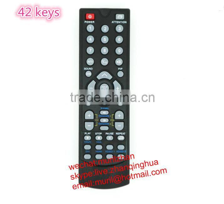 High Quality ZF Black 59 Keys lcd/led remote control for Sony