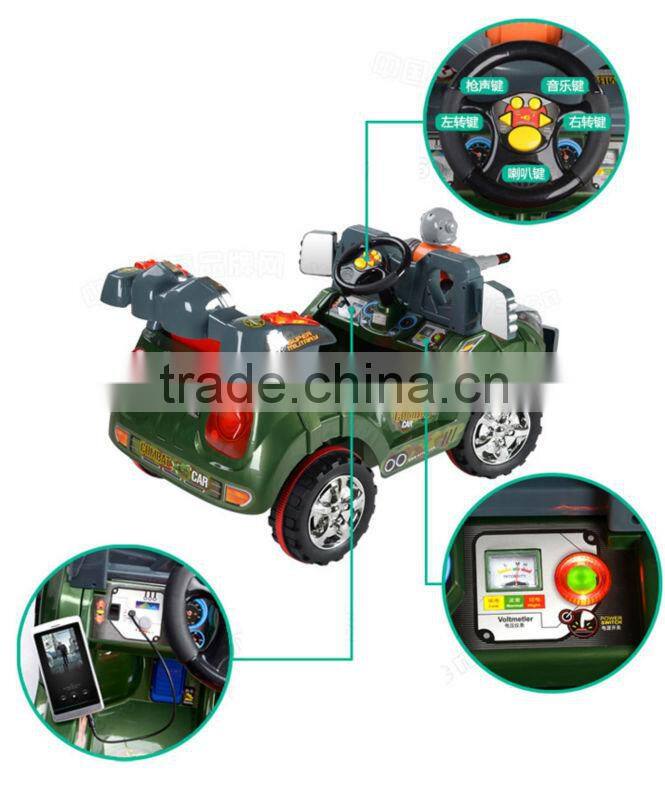Children 4ch r/c wholesale ride on battery operated kids baby car