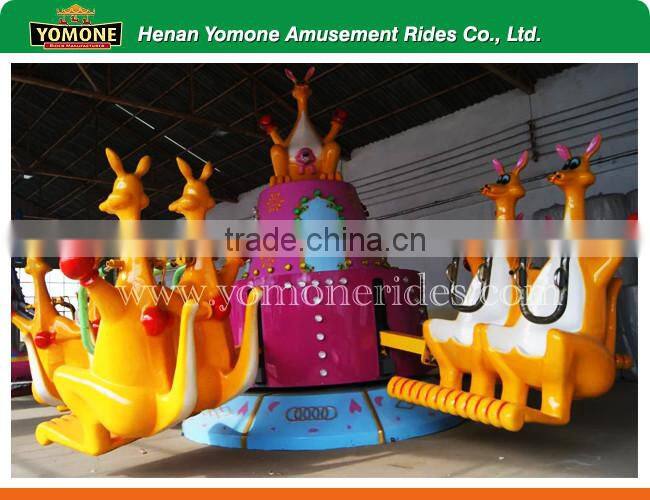 Indoor or outdoor equipment amusement park games jumping kangaroo rides children game for sale