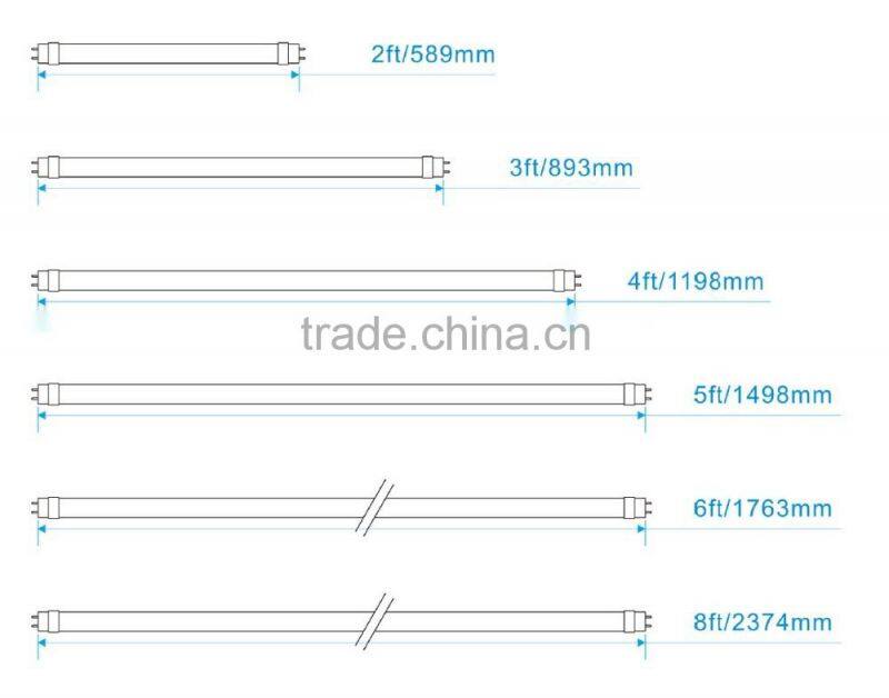360 nano t8 led tube light 18-19w lampada de led