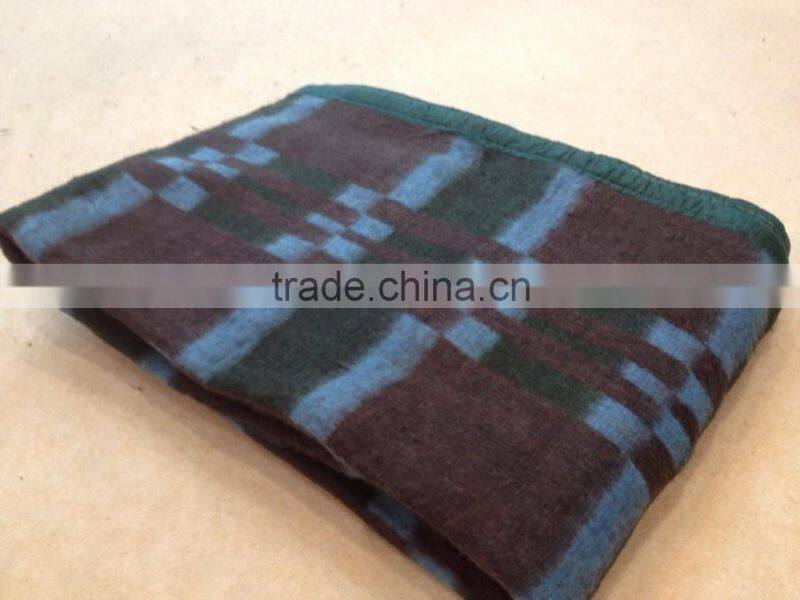 2016 most comfortable soft recycled cotton tartan blanket