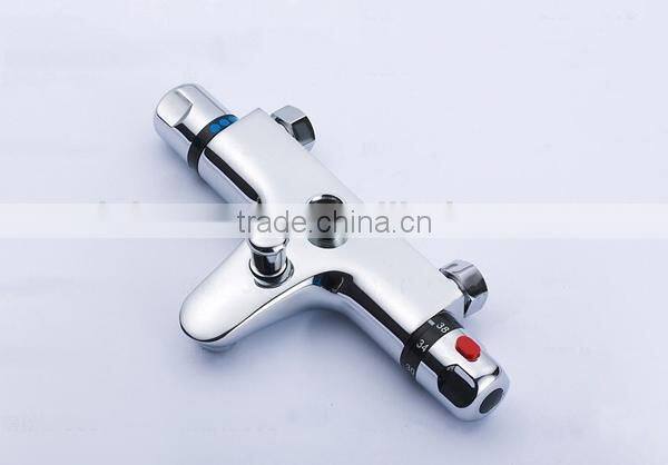 luxury 8 inch rainfall shower head thermostatic bath shower faucet set