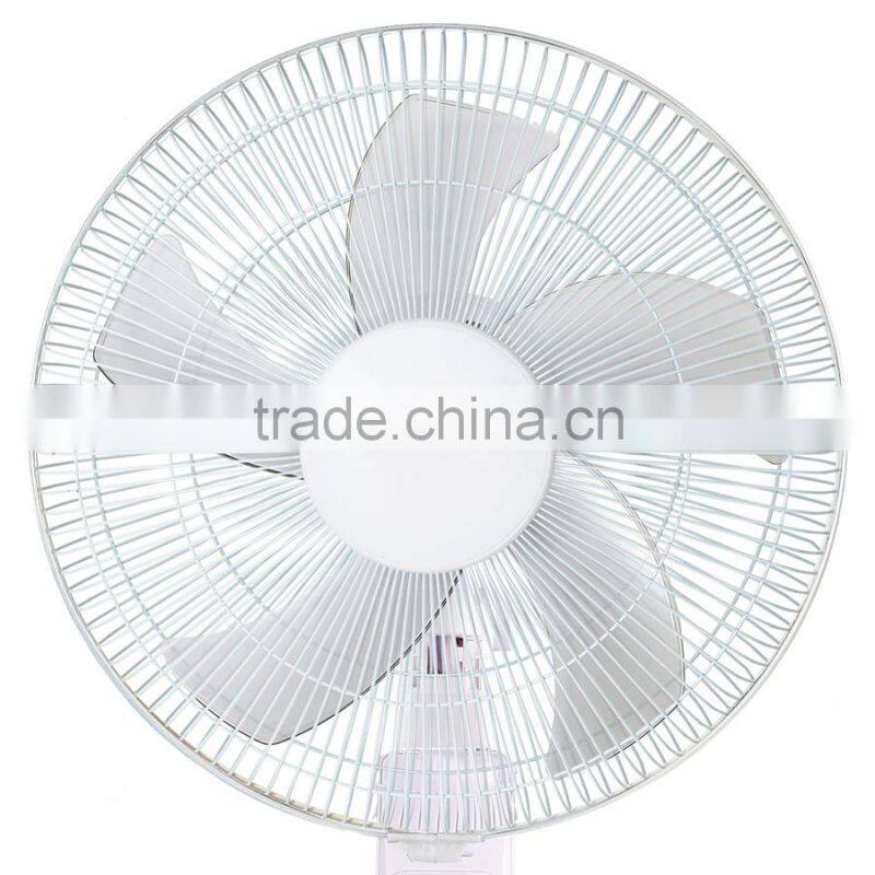220V ABS stand fan round base electric fan supplier