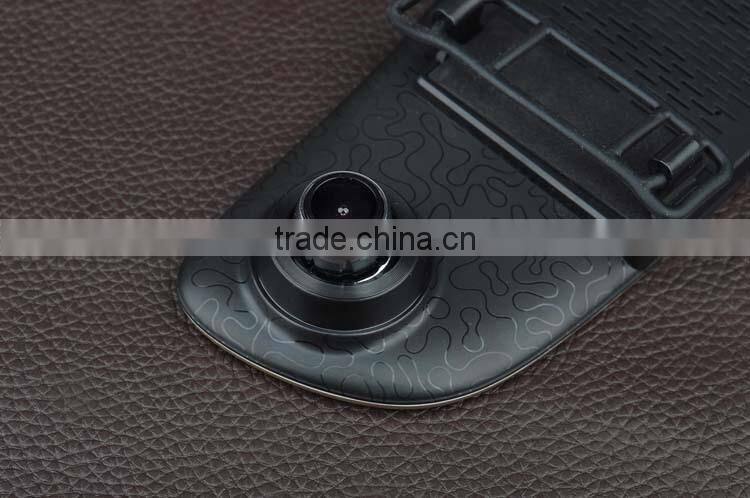 2015 Hottest HD 1080P car dvr dash camera rearview mirror 4.3" LCD display Blue Mirror 12MP lens G-Sensor XY-G65D