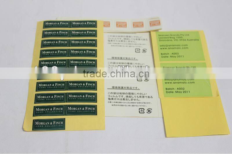 Cheap colourful removable cartoon PVC window stickers