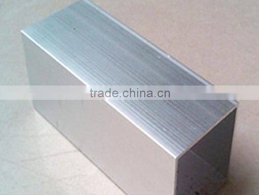 Mill finish or Anodized aluminium structural frame