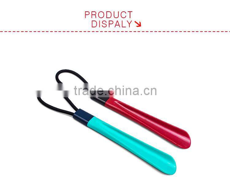 OEM LOGO 30cm Length plastic shoehorn