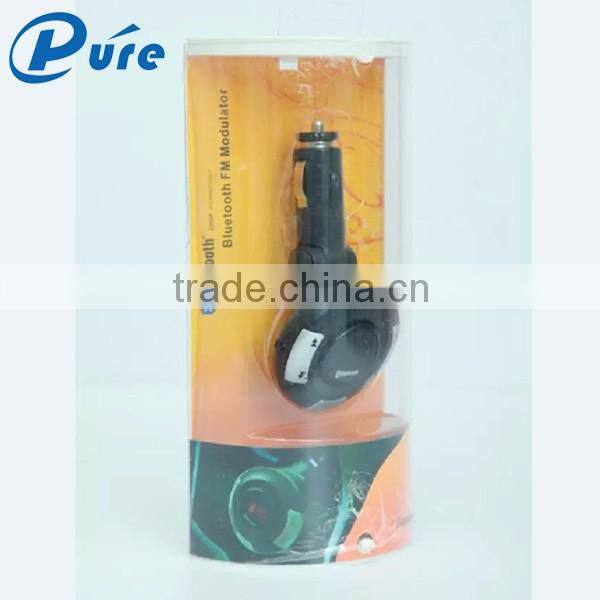 Bluetooth Car Kit Mp3 Player Universal Wireless Fm Transmitter Radio Adapter Car Mp3 Player with 3.5mm Audio Plug and USB Car Ch