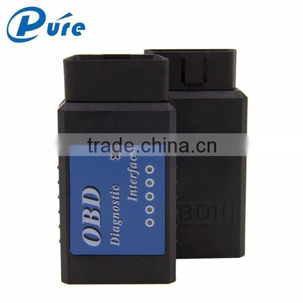Advanced ELM327 OBDII car diagnostic bluetooth scanner works with all OBD-2 compliant vehicles