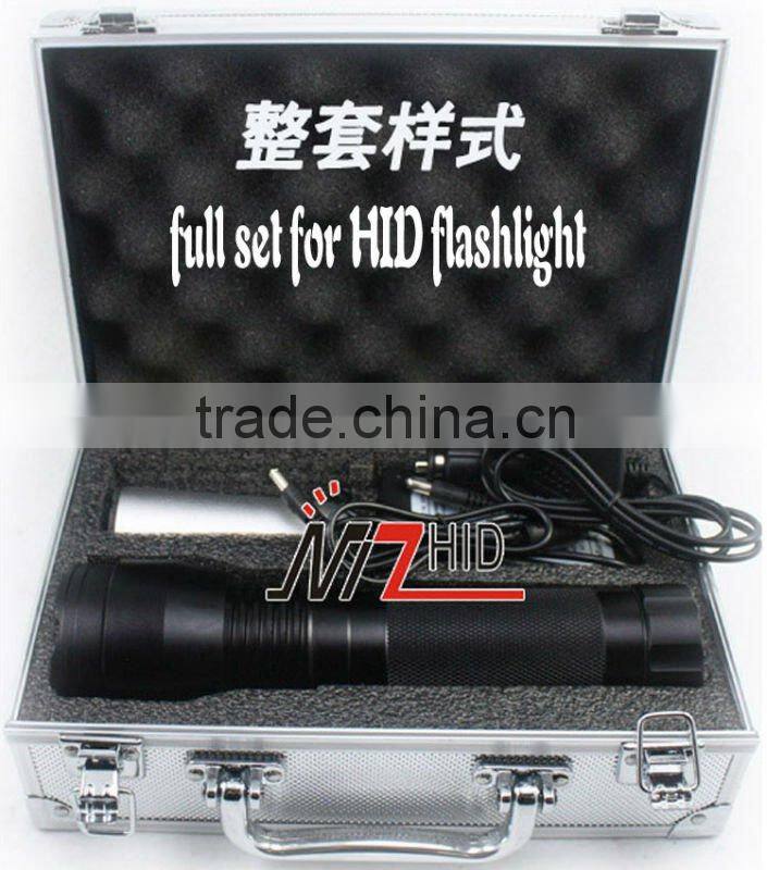 45W/55W/75W HID flashlight/powerful flashlight/HID torch,7800mAh