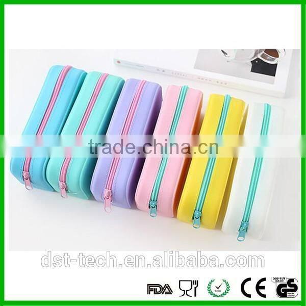 Shopping online silicone coin purse with freely logos