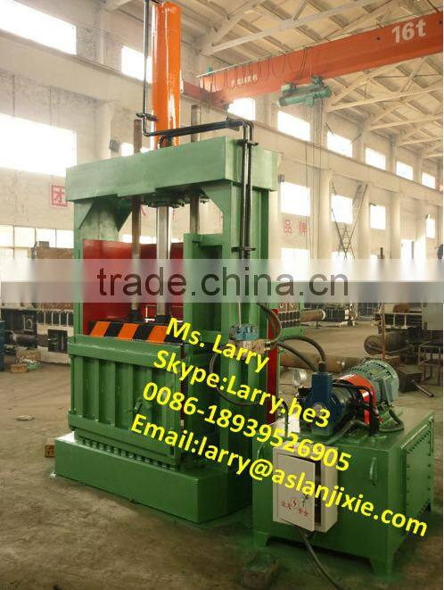 vertical clothing baler/press vertical clothes/used clothes press machine