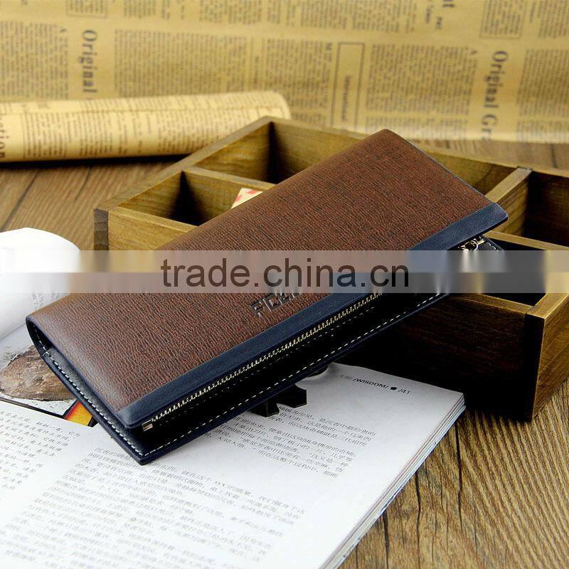 2014 New Fashion European Style Business Man Leather Wallet To Import