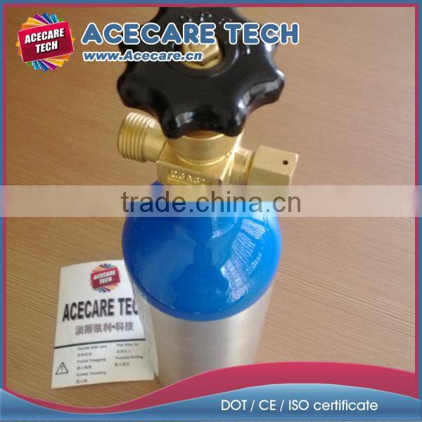 1L - 150bar aluminum gas tank,CO2 tank ,oxygen tank