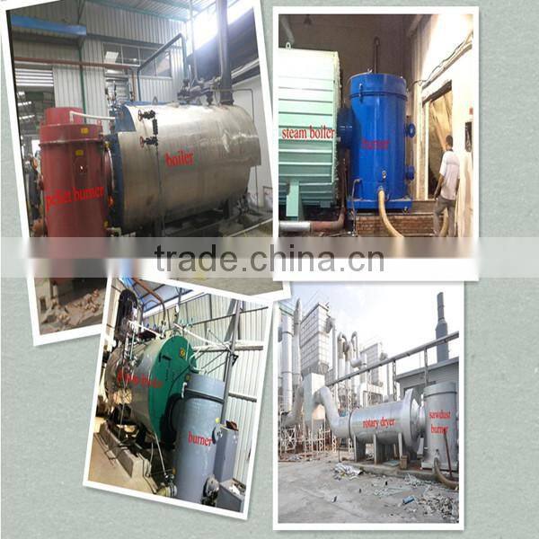 hot sale wood powder burner for four tons boiler