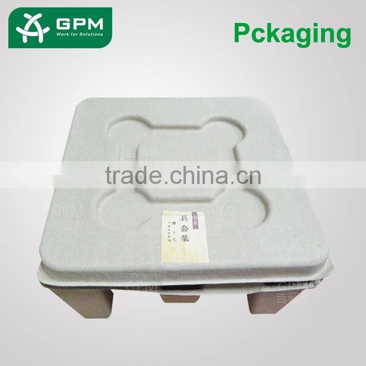 Custom Eco-friendly Paper Pulp Packaging Tea Tray