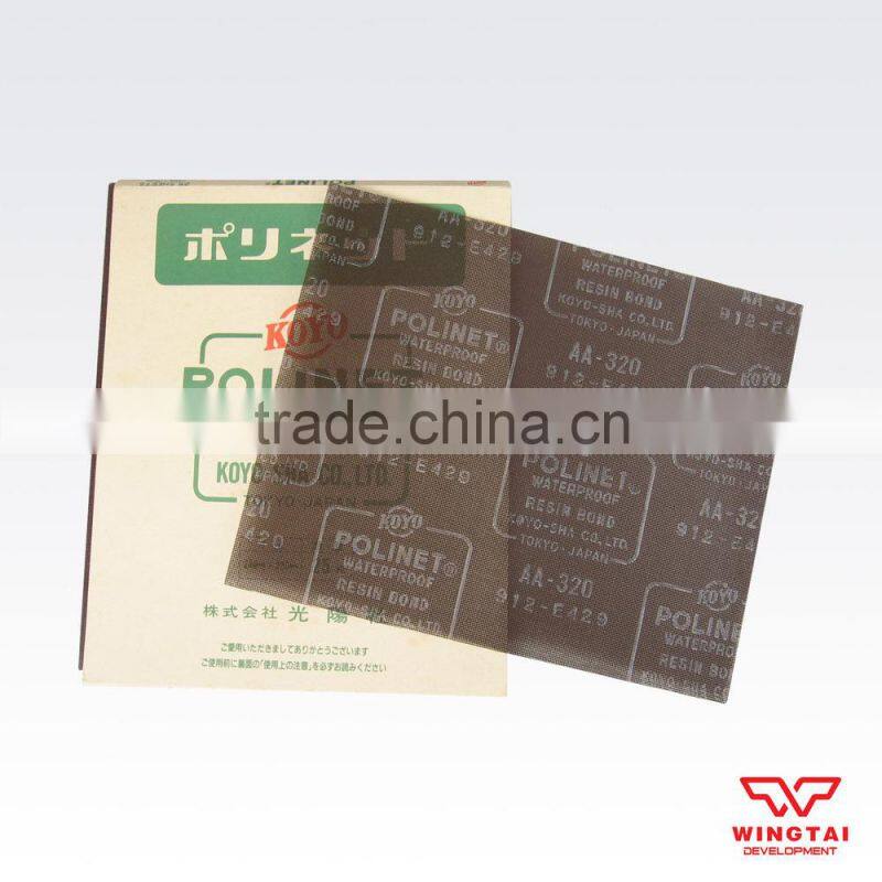 Mesh Abrasive Cloth POLINET For Printing Roller Cleaning