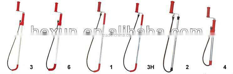 D-3-6 Manual drain pipe cleaner 6 types choose